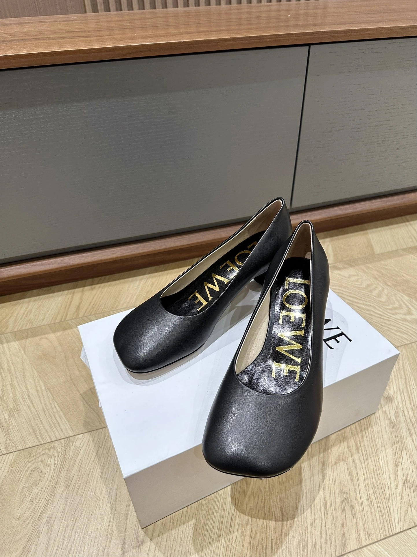 COCO-- 8o5w5 L815S01X78-1100 Calfskin sheepskin Heel height：5.5CM item:E-X000C2010